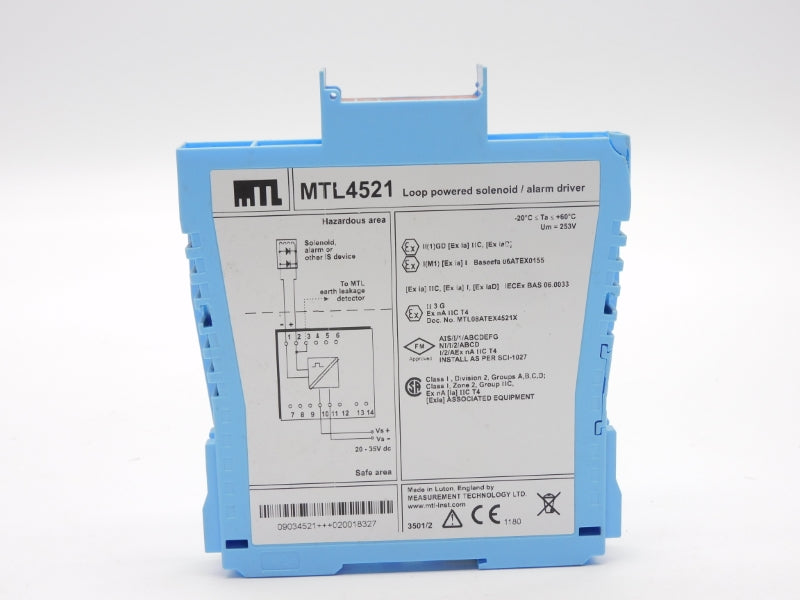 MTL MTL4521 253V (AS PICTURED) NUPI
