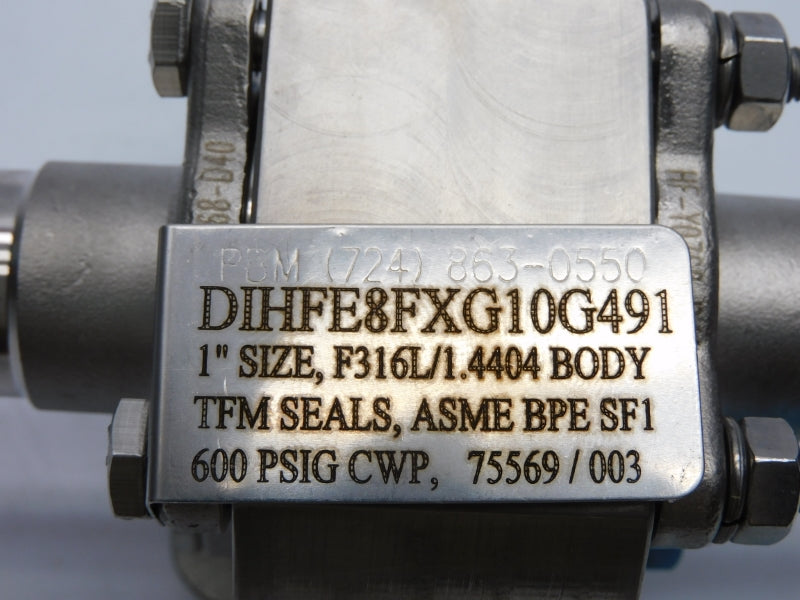 IGENIX DIHFE8FXG10G491 600PSI 1" NSNP