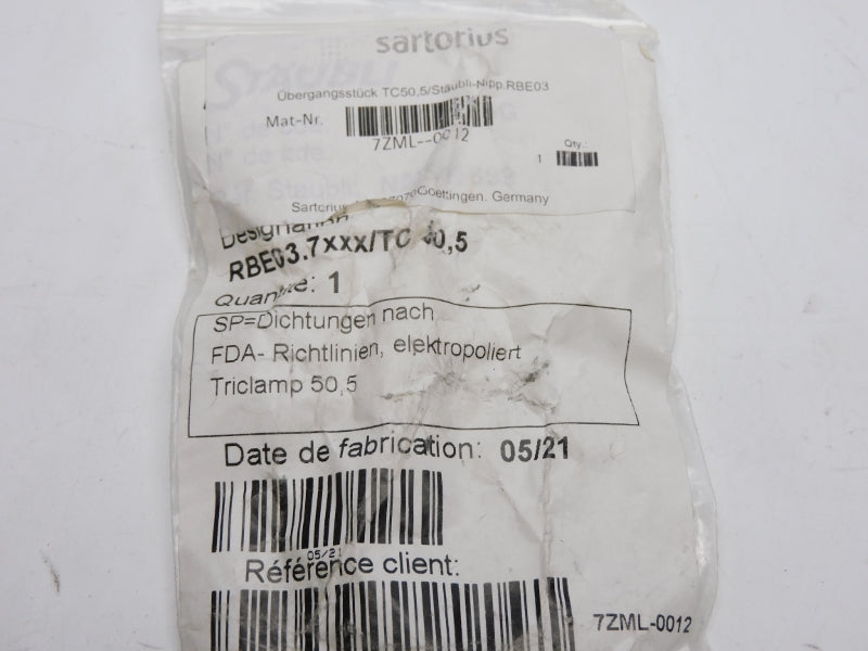 SARTORIUS 7ZML-0012 NSNP