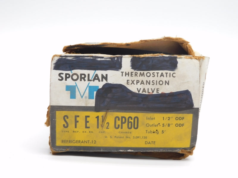 SPORLAN SFE-1-1/2-CP60 1-1/2" NSMP