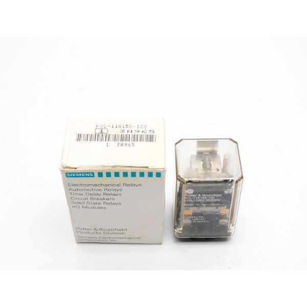 SIEMENS POTTER&BRUMFIELD KUL-11A15S-120 120V 10A NSMP