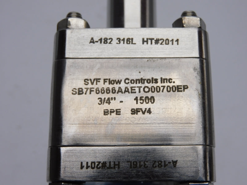 SVF FLOW CONTROLS SB7F6666AAETO00700EP 3/4" NSNP