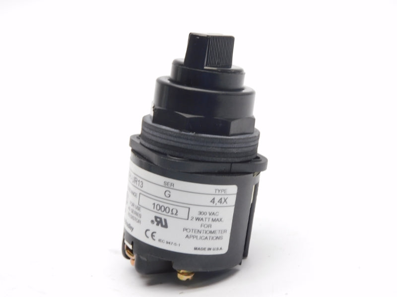ALLEN BRADLEY 800H-UR13 SER. G 300VAC (GY/BL) NSMP