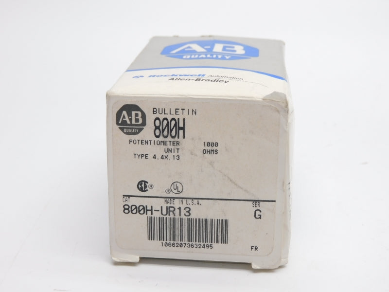 ALLEN BRADLEY 800H-UR13 SER. G 300VAC (GY/BL) NSMP