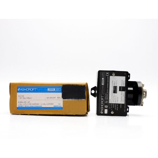 ASHCROFT B424B 480VAC 15A 30PSI NSMP