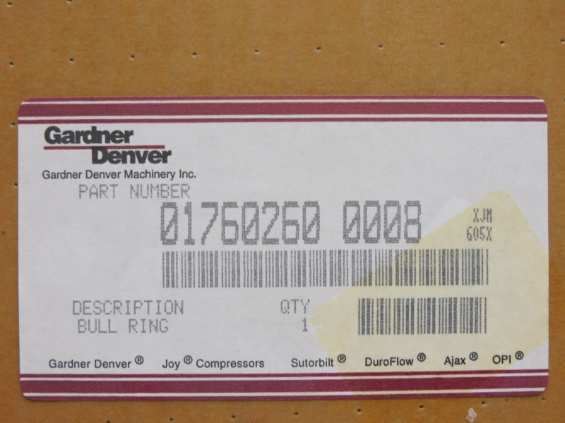 GARDNER DENVER 017602600008 NSMP