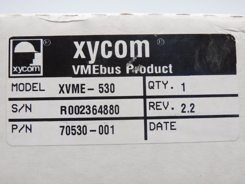 XYCOM XVME-530 70530-001 NSMP