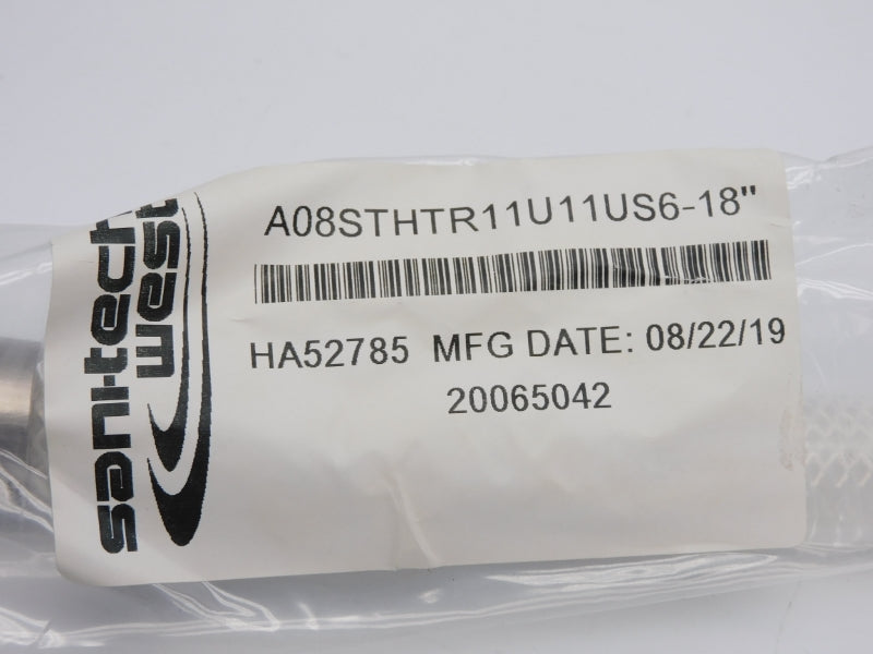 SANI-TECH WEST A08STHTR11U11US6-18" NSMP