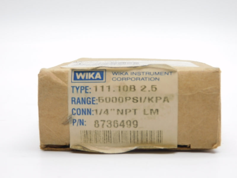 WIKA 8736499 5000PSI NSMP