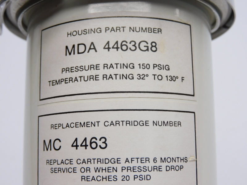 PALL MDA4463G8 150PSI NSNP