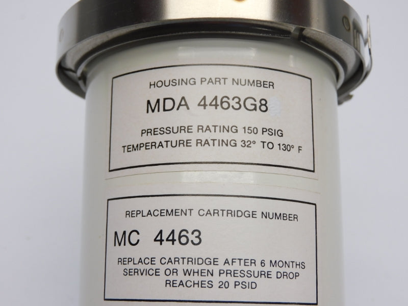 PALL MDA4463G8 150PSI UNMP