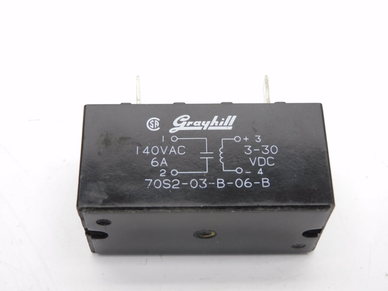 GRAYHILL 70S2-03-B-06-B 140VAC 6A NSNP