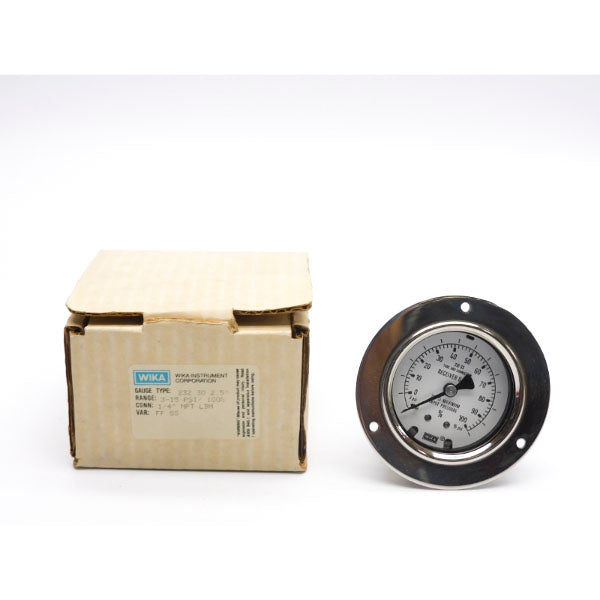 WIKA 232.30 2.5" 3-15PSI NSMP