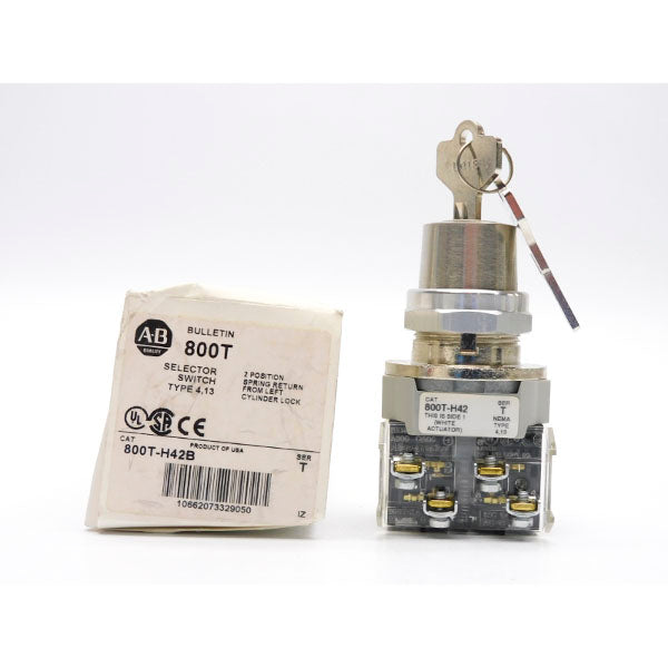 ALLEN BRADLEY 800T-H42B SER. T (WH) NSMP