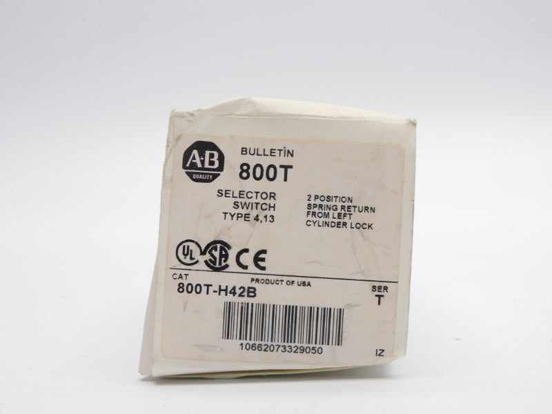 ALLEN BRADLEY 800T-H42B SER. T (WH) NSMP