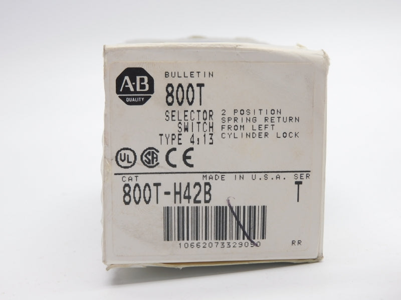 ALLEN BRADLEY 800T-H42B SER. T (GY/BL) NSMP