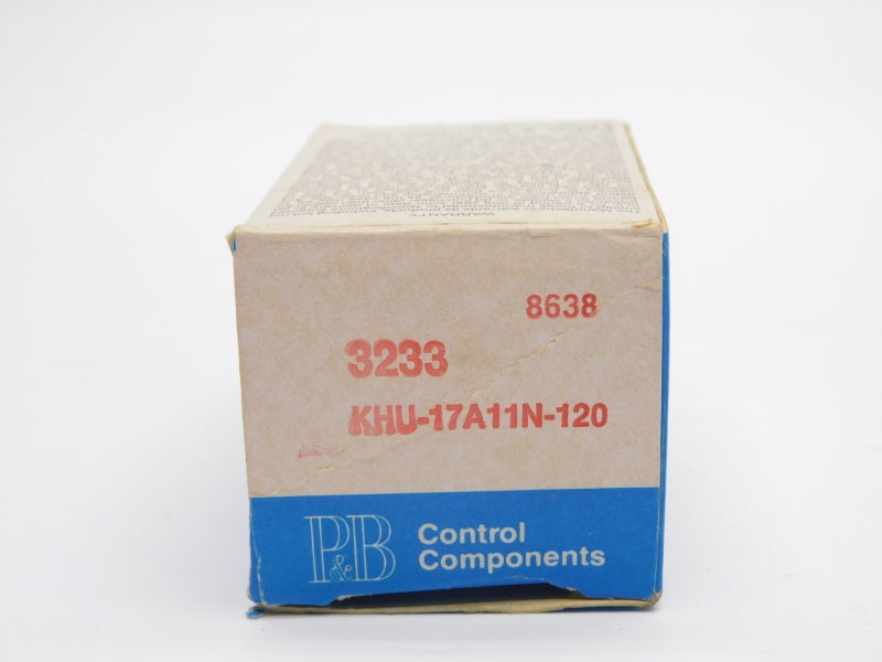 POTTER&BRUMFIELD KHU-17A11N-120 120VAC 3A NSMP
