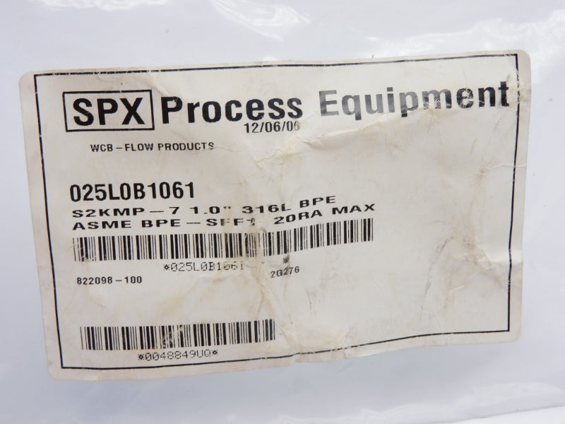 SPX 025L0B1061 S2KMP-7 1" NSMP