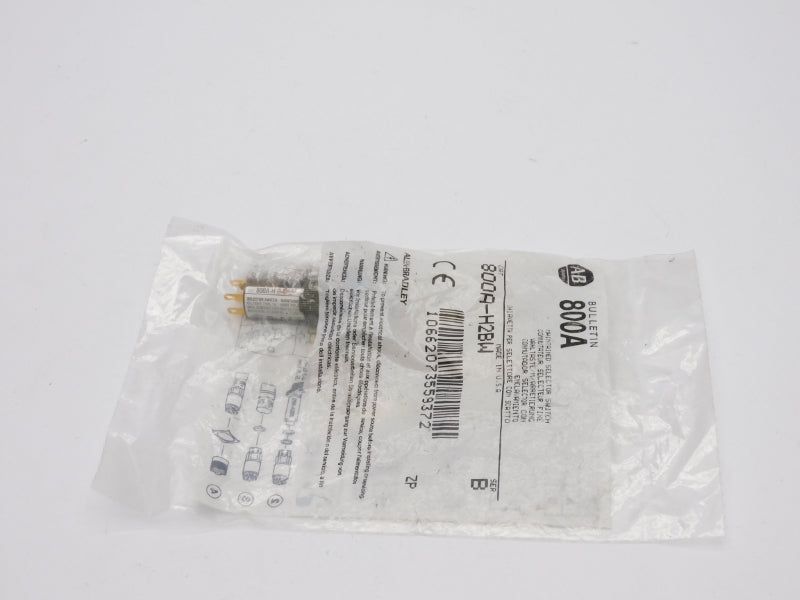 ALLEN BRADLEY 800A-H2BW SER. B NSMP