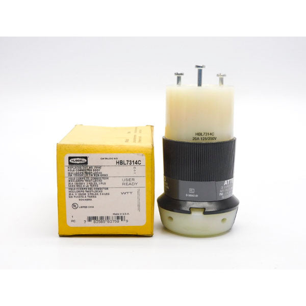 HUBBELL HBL7314C 125/250V 20A NSMP
