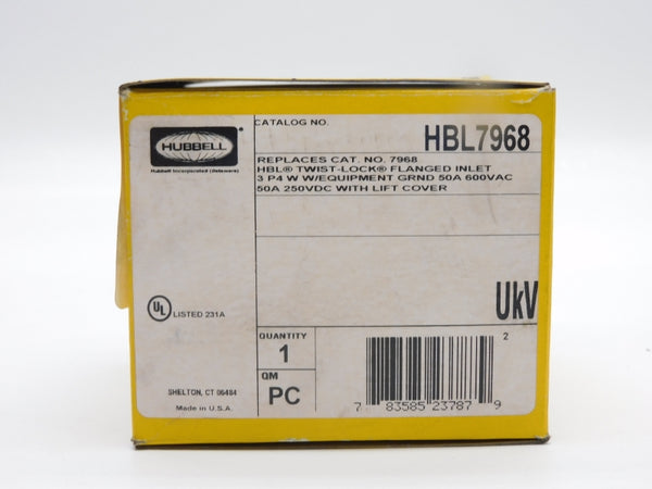 HUBBELL HBL7968 600VAC 50A NSMP