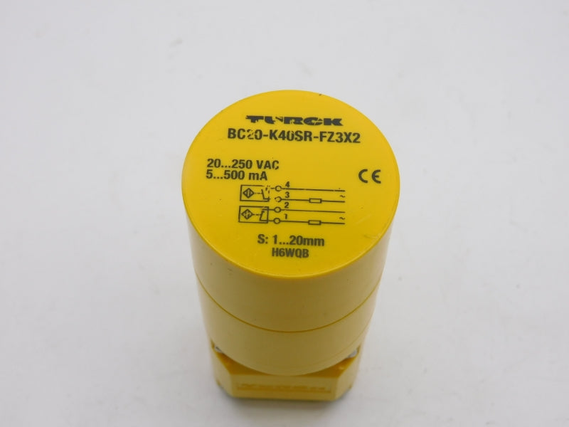 TURCK BC20-K40SR-FZ3X2 20-250VAC NSNP