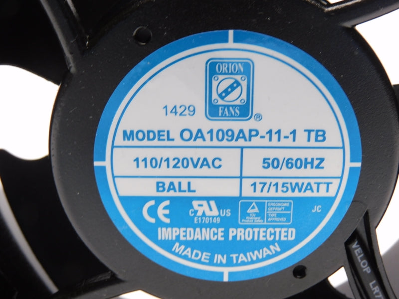 ORION FANS OA109AP-11-1TB 110-120VAC NSMP