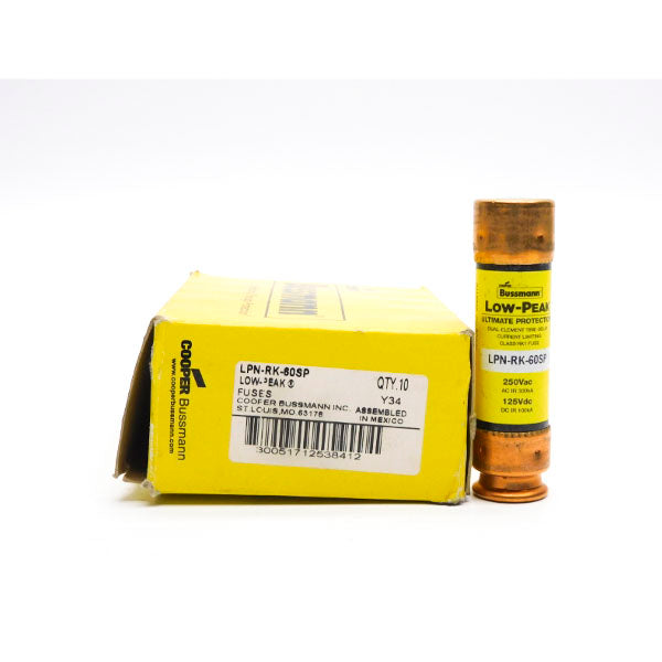 COOPER BUSSMANN LPN-RK-60SP 250VAC 60A (PKG OF 10) NSMP