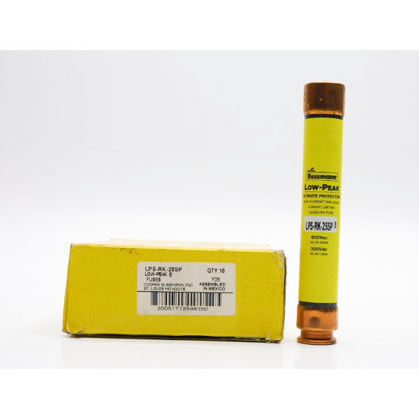 COOPER BUSSMANN LPS-RK-25SP 600VAC 25A (PKG OF 10) NSMP