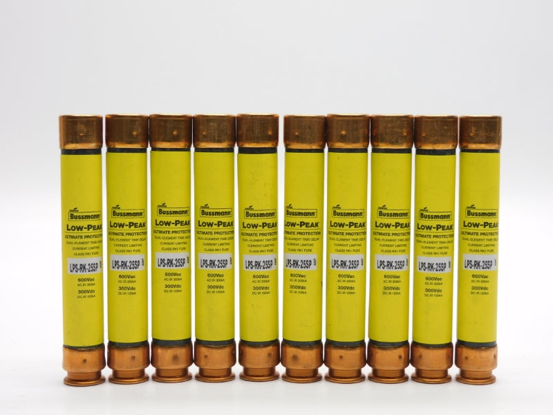 COOPER BUSSMANN LPS-RK-25SP 600VAC 25A (PKG OF 10) NSMP