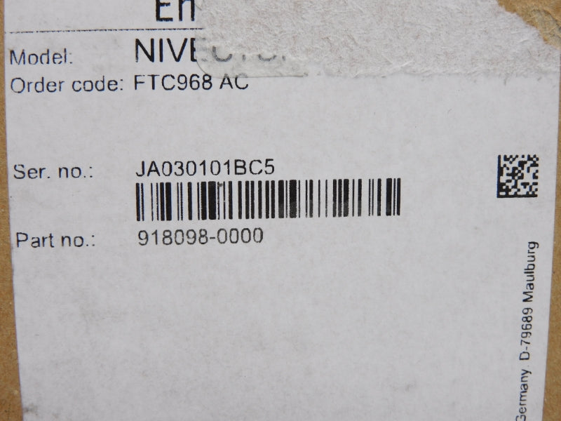 ENDRESS+HAUSER FTC968AC 918098-000 21-250V 0.35A NSMP