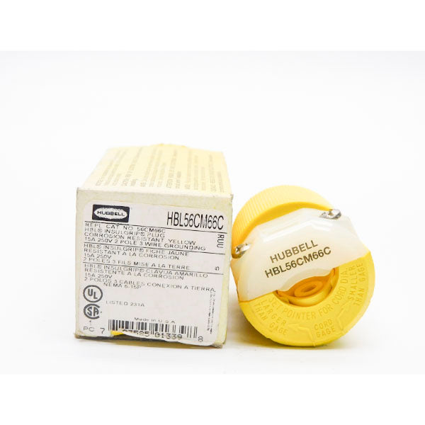 HUBBELL HBL56CM66C 250V 15A NSMP