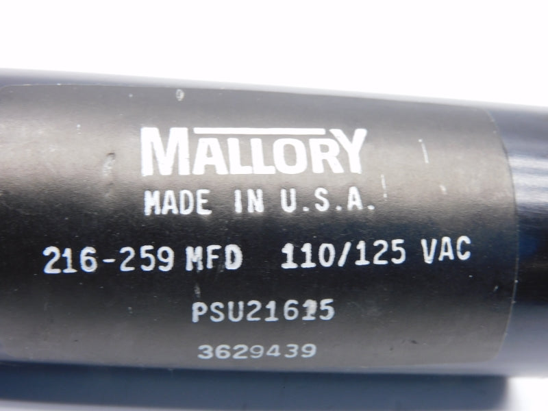 MALLORY PSU21615 216-259 110/125VAC NSNP