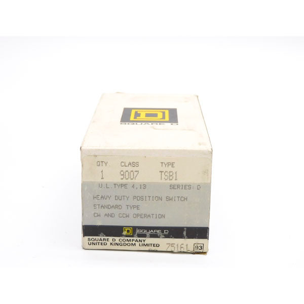 SQUARE D 9007TSB1 SER. D NSFS