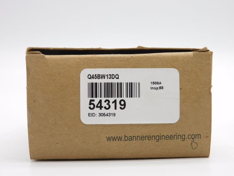 BANNER ENGINEERING Q45BW13DQ 54319 24-250VAC NSMP