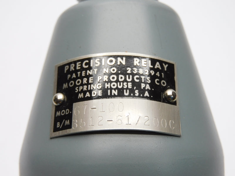MOORE PRODUCTS 67-100 3512-61/200C NSNP