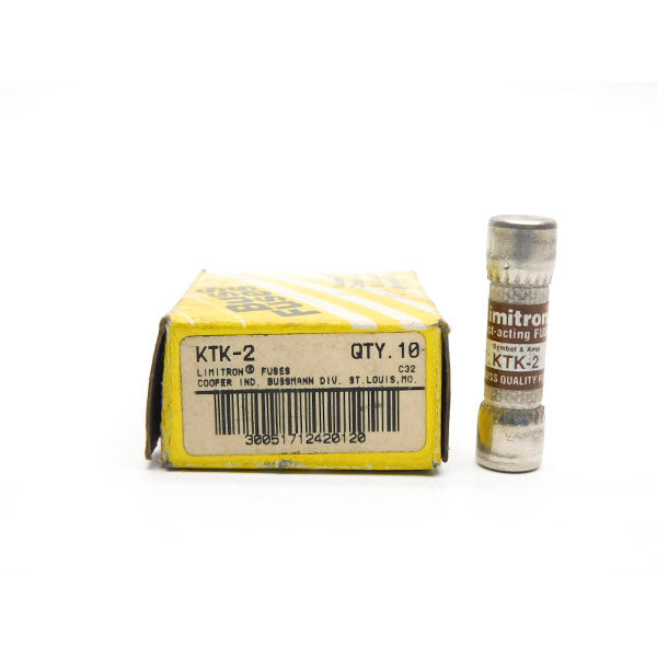 COOPER BUSSMANN KTK-2 600V 2A (PKG OF 10) NSMP
