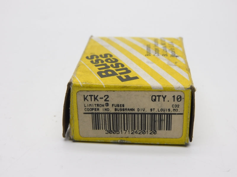 COOPER BUSSMANN KTK-2 600V 2A (PKG OF 10) NSMP