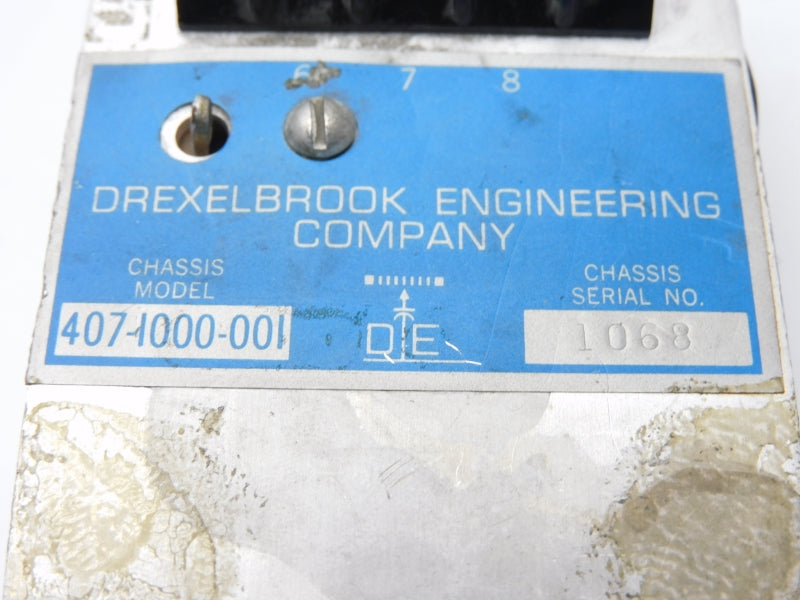 DREXELBROOK 407-1000-001 115VAC UNMP