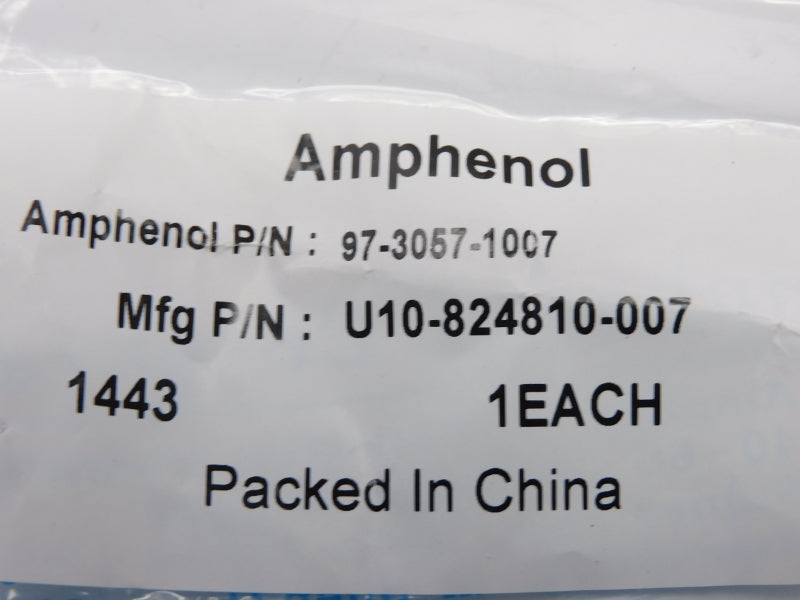 AMPHENOL 97-3057-1007 U10-824810-007 NSMP
