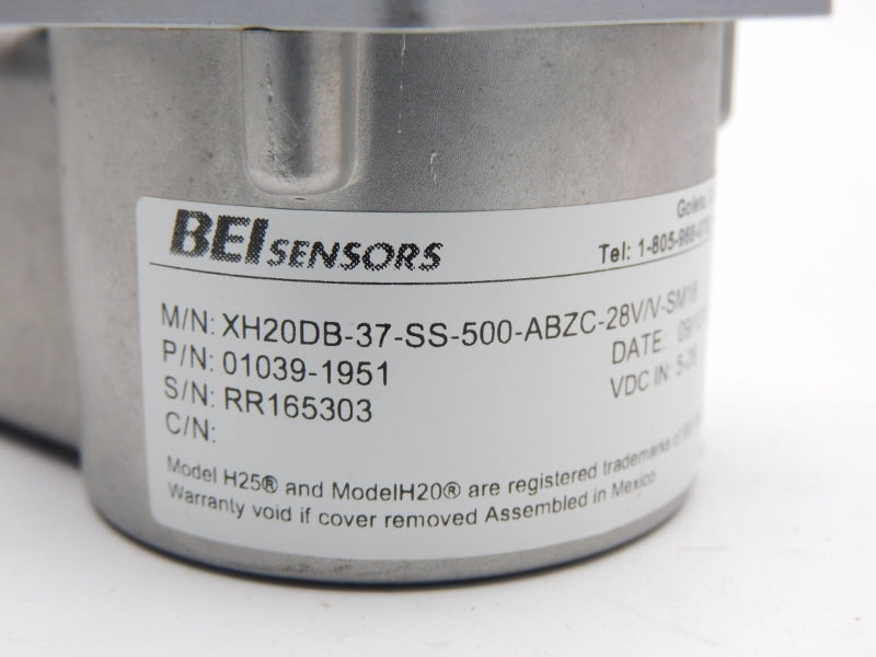 BEI XH20DB-37-SS-500-ABZC-28V/V-SM18 01039-1952 5-28VDC NSNP