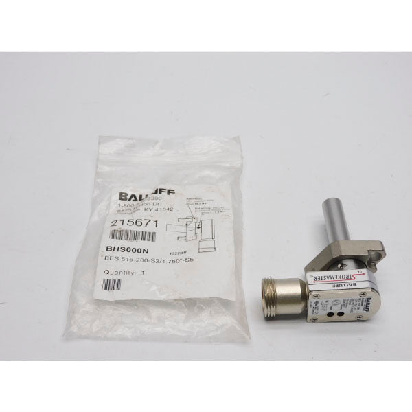 BALLUFF BES516-200-S2/1.750"-S5 BHS000N 20-250VAC/DC 3000PSI NSMP