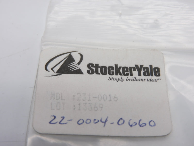 STOCKER YALE 231-0016 NSMP