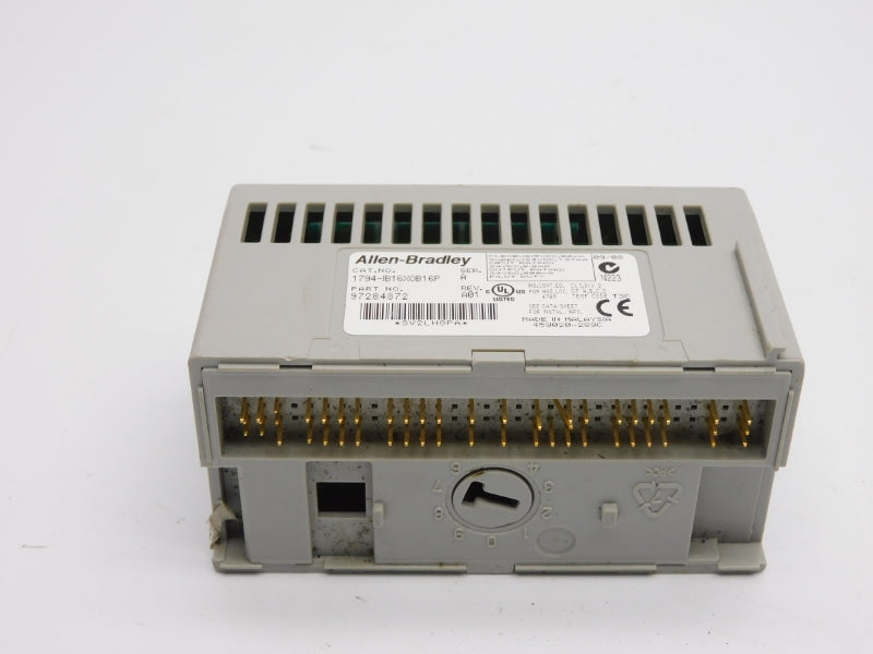 ALLEN BRADLEY 1794-IB16X0B16P SER. A 24VDC UNMP
