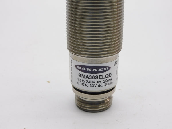 BANNER ENGINEERING SMA30SELQD 27286 12-240VAC NSMP