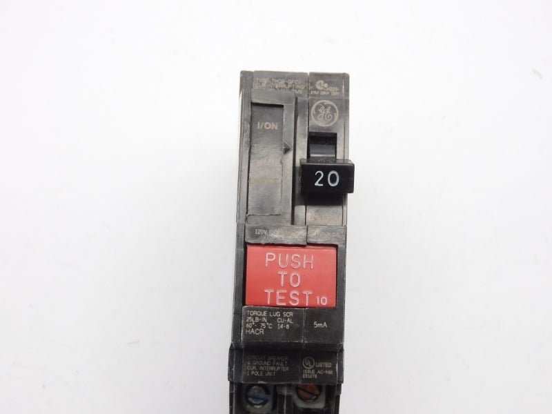 GENERAL ELECTRIC THQB1120GF 120VAC 20A NSMP