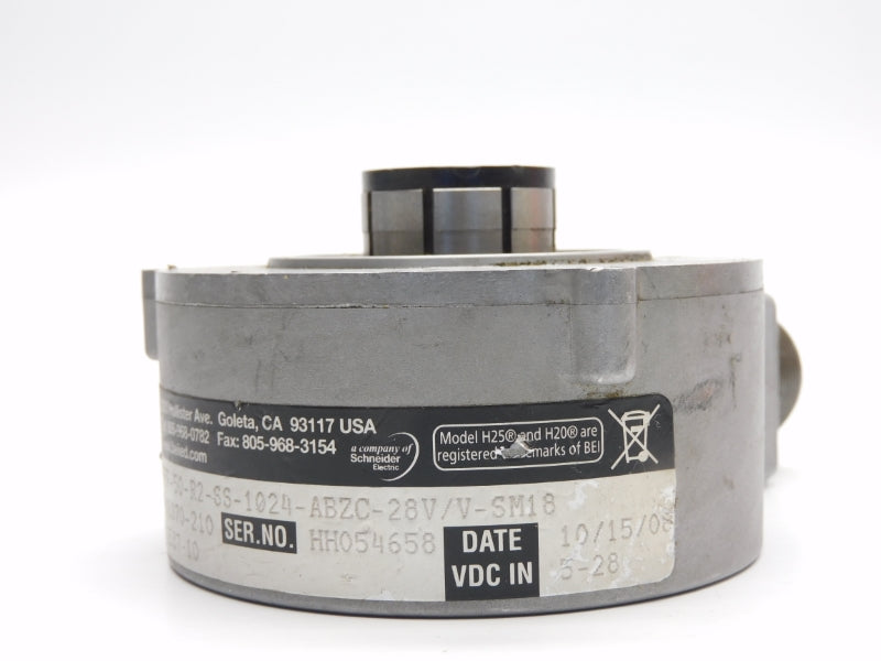 BEI XHS35F-50-R2-SS-1024-ABZC-28V/V-SM18 924-01070-210 5-28VDC UNMP
