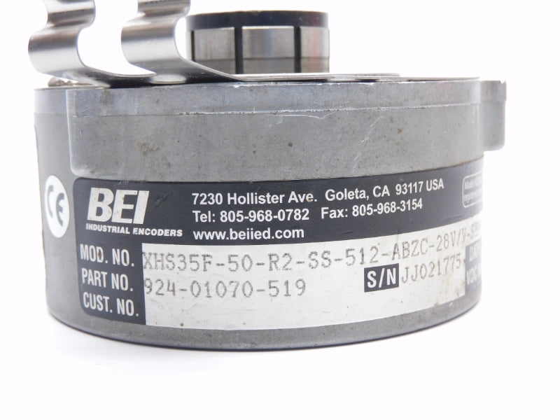 BEI XHS35F-50-R2-SS-512-ABZC-28V/V-SM18 924-01070-519 5-28VDC UNMP