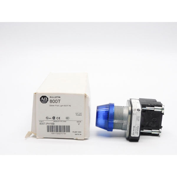 ALLEN BRADLEY 800T-PH16B SER. V 120V (WH) NSMP