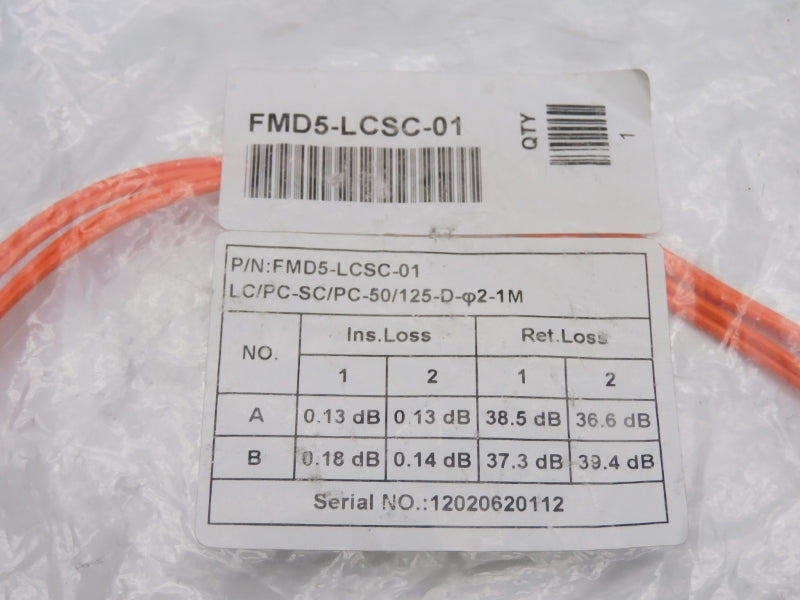 CONNECTOR CABLE FMD5-LCSC-01 NSMP